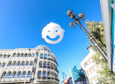 Happy clouds